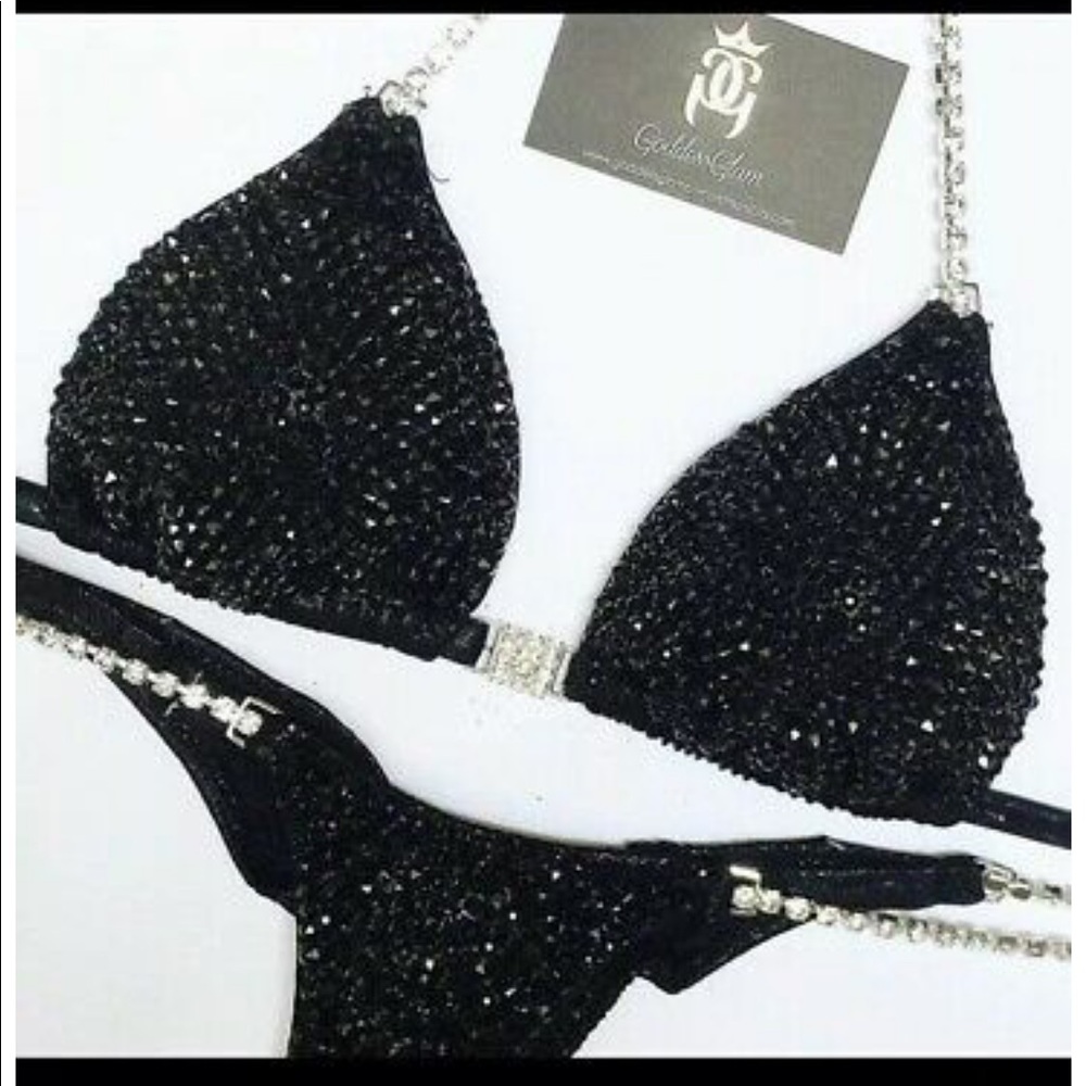 IFBB/NPC competition bikini black XS-S